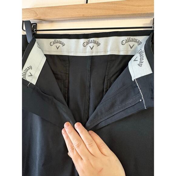 Callaway Men's Pro Spin 3.0 Performance Golf Shorts Active Waistband Black 38 T - Picture 7 of 8